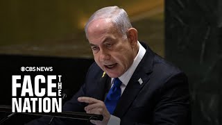 Watch Netanyahu defends Israels wartime conduct in fiery UN speech [upl. by Anelec]