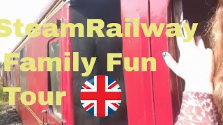 Travelling in Steam Train UK 2021 [upl. by Jenkins419]