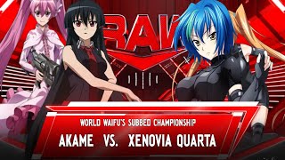 WWE 2K24 World Waifu Division 11252024  Akamec vs Xenovia [upl. by Nerhtak875]