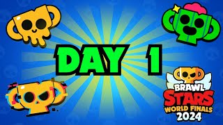 Day 1 Predictions │ Brawl Stars World Finals bswf24 superfest [upl. by Yrak777]