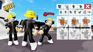 NEW ALL SECRET IDLE ANIMATION Di Brookhaven IDCODES  Roblox [upl. by Kancler]