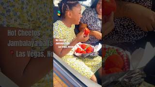 Hot Cheetos Jambalaya Balls☄️Customer Reaction mukbang foodshorts food [upl. by Alekram]