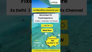 Mauritius Trip  Mauritius Package  Mauritius Tour Planner [upl. by Hadik101]