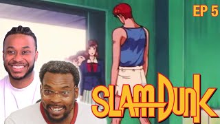 HANAMICHI QUITS THE TEAM Slam Dunk Ep 5 Reaction [upl. by Nicolas]