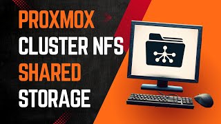 How to configure a Proxmox Cluster with NFS for Shared Storage [upl. by Acinet438]