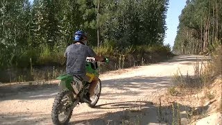 KAWASAKI KX125 FLY BY [upl. by Hump427]