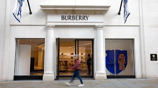 Burberry Sales Fall Amid Weak Demand in China and US [upl. by Julee]