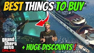 BEST THINGS TO BUY IN GTA 5 Online  What You Should Buy amp AVOID This Week GTA Online Weekly Update [upl. by Ogilvie]