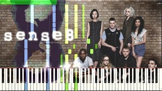 Whats Up  4 Non Blondes OST Sense8 Synthesia Piano Tutorial [upl. by Aicela77]