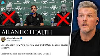 Jets Fire GM Joe Douglas After 👀 3064 Record  Pat McAfee Show [upl. by Prudy]