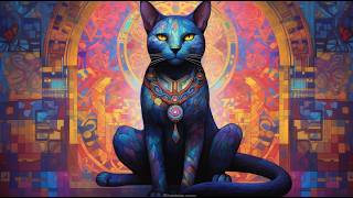 Positive Affirmations toward Abundance and Joy with the Ancient Egyptian Cat Goddess Bastet [upl. by Oisor]