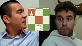 Nodirbek Abdusattorov BLUNDERS his Queen in ONEMOVE Against Ian Nepomniachtchi in SCC 2024 [upl. by Olnee361]