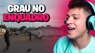 CEROL REAGINDO ENQUADROS DE MOTO EP 82 [upl. by Tal]