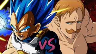 Vegeta vs Escanor Duelos Legendarios de Rap de la Historia ¡Eco  Ft Bawsersaurus Rex [upl. by Hsepid]