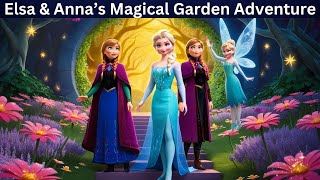 Elsa amp Anna’s Magical Garden Adventure 🌸✨ Discover the Secret Fairy World elsa enchantedgarden [upl. by Oidiple877]