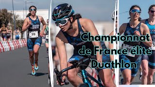 Championnat de France Élite de duathlon  une bonne expérience [upl. by Eugatnom]