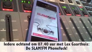 SLAMFM Phonefuck Een SMS sturen naar het verkeerde radiostation Gerard Joling pakt je [upl. by Odetta252]