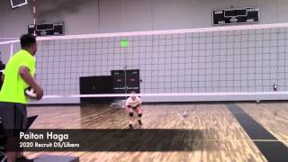 Paiton Haga DSLibero Skills Video 2020 Recruit [upl. by Hinda453]