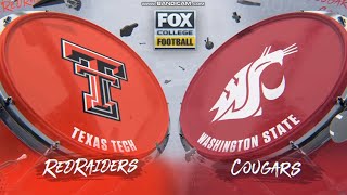 CFB on FOX intro  Texas Tech  Washington State  972024 [upl. by Icyac903]