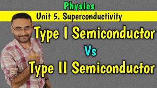 Difference between Type I and Type II Superconductors Solid State Physics Btech 1st year [upl. by Eileen]