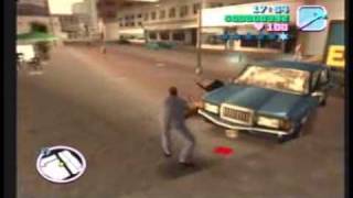 Grand Theft Auto Vice City Mission 3  quotJury Furyquot [upl. by Lerrej276]