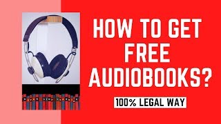 How To Get Free Audio Books  100 Legal Way [upl. by Roddy296]