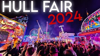 Hull Fair 2024  Opening Night  Walk Through and On Ride POVs [upl. by Ginsberg13]