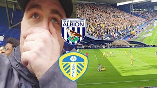 WBA VS LEEDS VLOG BAGGIES DRAW WITH FRUSTRATED LEEDS [upl. by Inram]