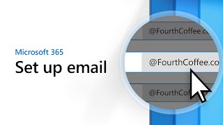 Set up email through Microsoft 365 New domain [upl. by Ettenhoj431]