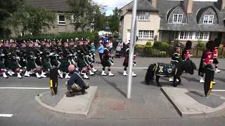 The Linlithgow Marches 2019  The Royal Regiment of Scotland  Part 15 4KUHD [upl. by Kaycee]