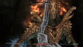 💀Elder Scrolls V Skyrim💀Defeating Ahzidal LEGENDARY Difficulty [upl. by Vinia]