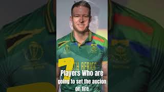 7 players who are going to set ipl2025 auction on fire part 2 II ipl auction indiancricket [upl. by Mallis]