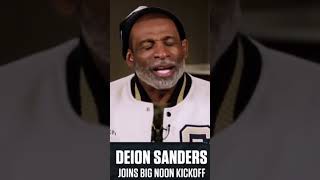 Deion Sanders talking Colorado vs Texas [upl. by Aicirtal341]