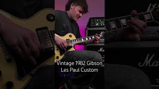 Crazy Train on a Gibson Les Paul from 1982 ozzyosbourne gibson gibsonlespaul [upl. by Acimak]