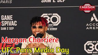 Morgan Charriere discusses his promotional debut this Saturday  UFC Paris [upl. by Reinald]