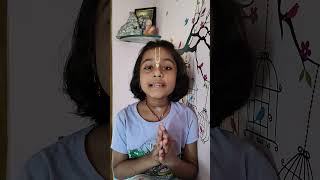 Bagawat Gita chapter 218th slokha  recitation by  Jyothsna [upl. by Ralfston]