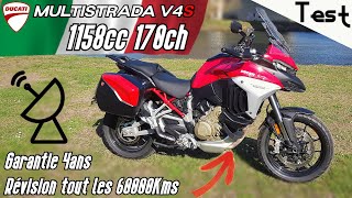 quotTestquot La plus PUISSANTE la plus TECHNOLOGIQUE la plus FIABLE  🤩 quotDUCATI MULTISTRADA V4s de 2021quot [upl. by Ettenel]