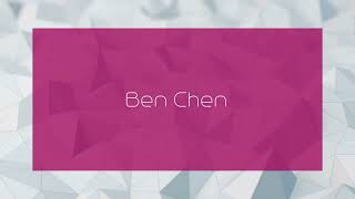 Ben Chen  appearance [upl. by Uela790]