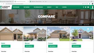 Chesmar com Comparison Floor Plan Feature [upl. by Llener111]