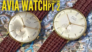 Avia Watch Restoration  Part 2 Giveaway Announcement [upl. by Otiv]