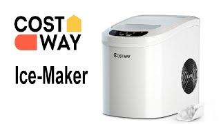 Costway ice maker Product Review [upl. by Ataymik]