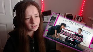 LARRAY  Cancelled Remix feat Twaimz  REACTION [upl. by Abbie]