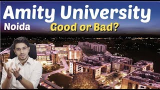 Amity University Noida  Placements  Fees  Hostel  Admission  Review  Good or Bad [upl. by Kessel]