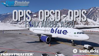 Scary Skardu in the Airbus A320 ✈️OPIS ⇄ OPSD✈️ [upl. by Ennovad]