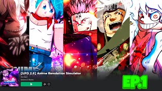 Anime Revolution Simulator Noob 2 Pro Ep1 [upl. by Stander]