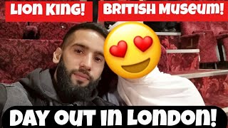 VLOG 1  London  Lion King Theatre [upl. by Nevai]