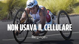 Il video dell’incidente di Zanardi ha le mani sul manubrio Sequestrati cellulare e bici [upl. by Ahsemot]