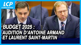 Budget 2025  audition dAntoine Armand et Laurent SaintMartin avec chapitrage  11102024 [upl. by Aniluj76]