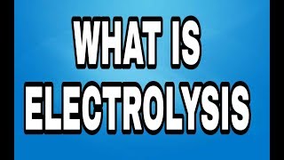 What is electrolysis full explain in URDU HINDI chemistry 11 learning 4u [upl. by Eceinwahs591]