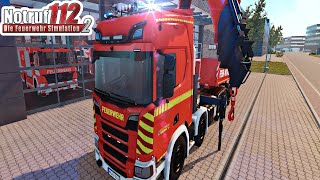 Notruf 2 WLF DLC Neues Einsatzfahrzeug Das Wechselladerfahrzeug 🚒 [upl. by Erdnuaed]